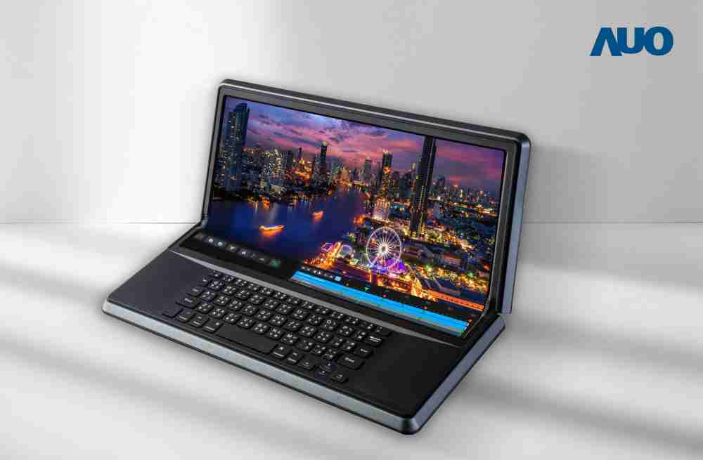 z6mg·人生就是博14.6吋Micro LED折迭显示屏幕，，，搭配半径4mm的弯折绞炼，，以及高画素、、、、高亮度、、、、高对比度的显示技术特点，，，即便在大视角下仍保有绝佳色相与亮度