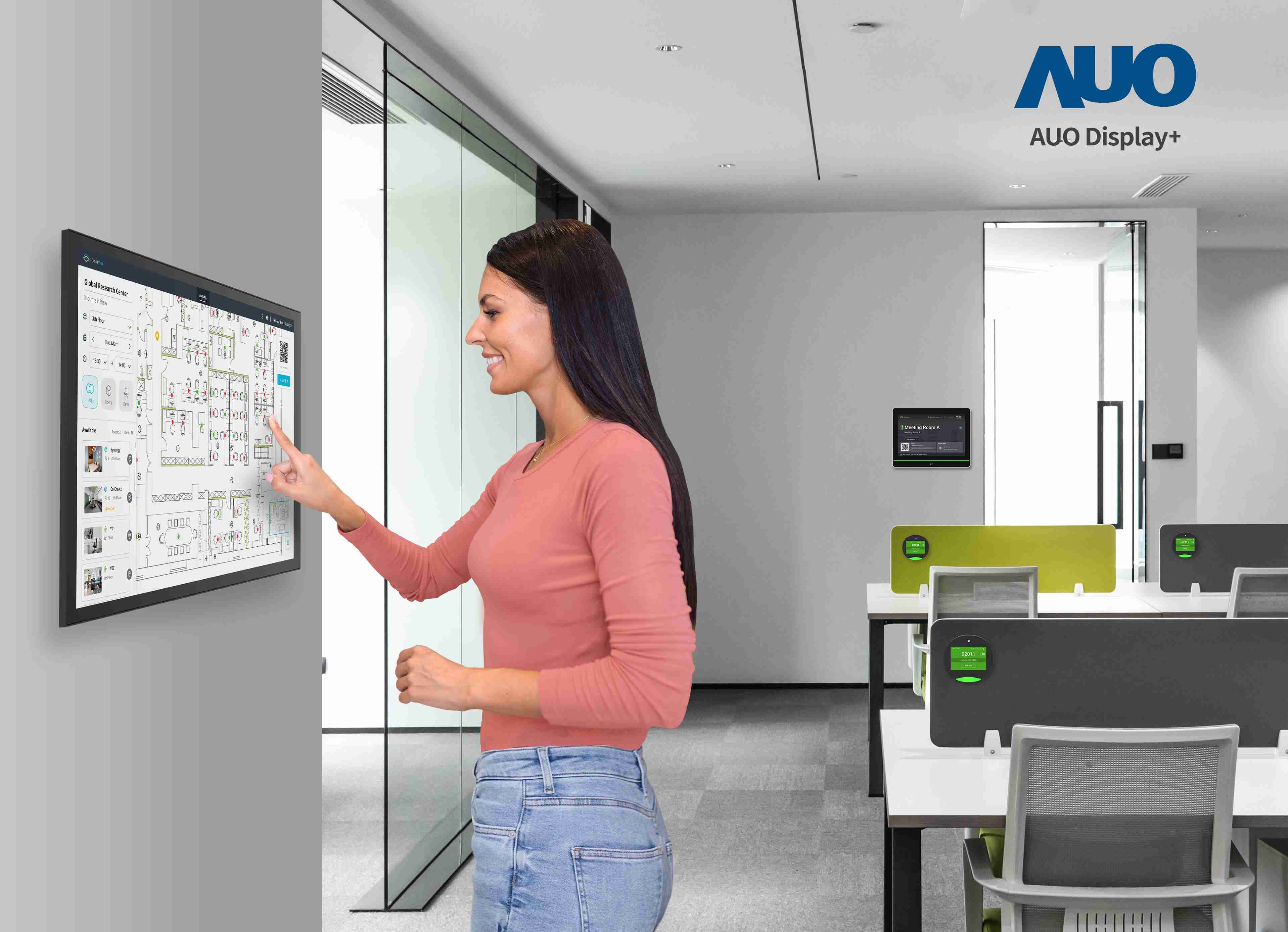 达擎会议空间管理解决方案可应用于空间预约和管理流程，，，将办公空间的查询、、、、预约和保留等流程自动化，，，，为用户提供更灵活、、弹性的工作模式